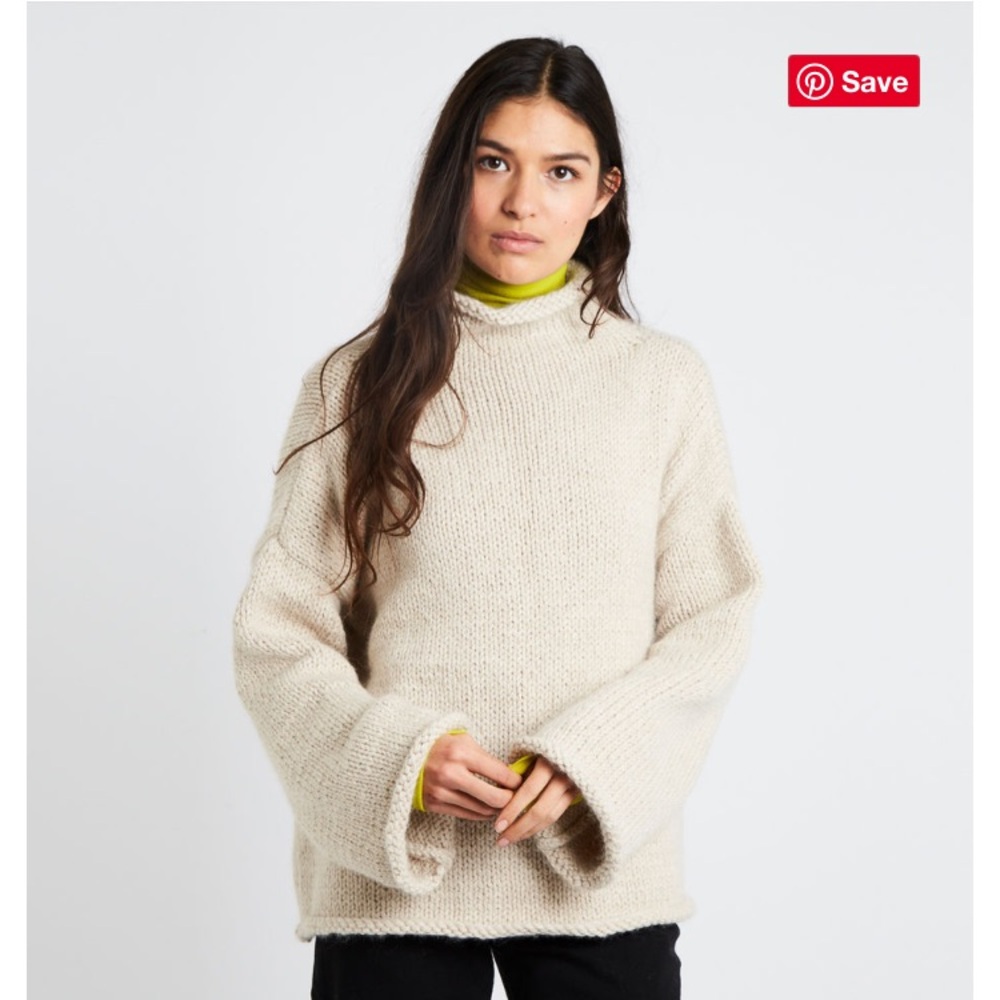Wool and the Gang- AUDREY SWEATER
BEGINNER KNITTING KIT